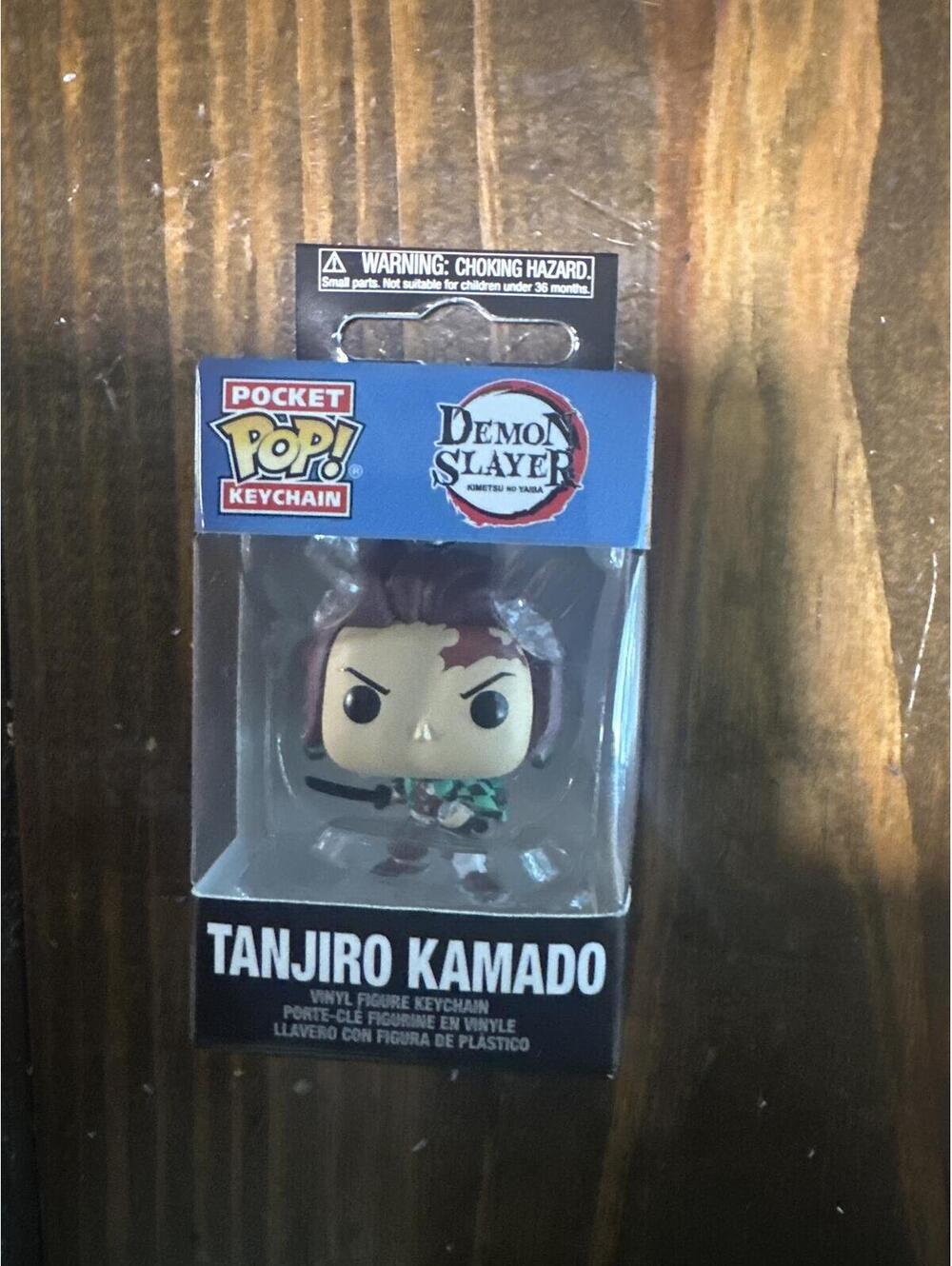 Funko Pocket Pop! Keychain Demon Slayer Tanjiro Kamado Vinyl Figure
